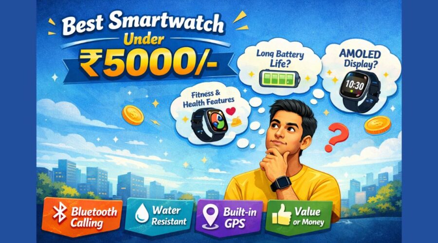 Best Smartwatch under 5000